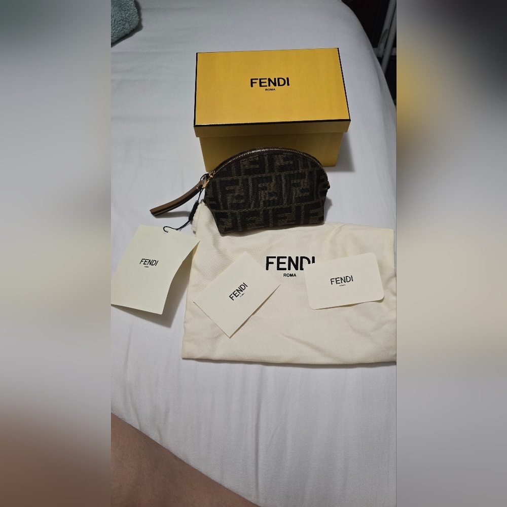 Brand New Fendi cosmetic bag. 100% Authentic